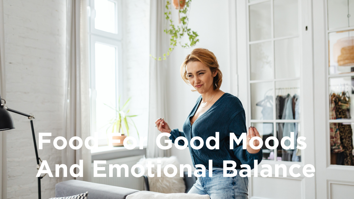 Image for root + springs blog titled: Food for Good Moods and Emotional Balance