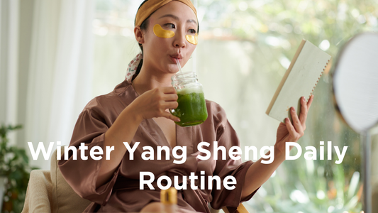 Image for root + spring's blog article titled: Winter Yang Shen Daily Routine