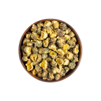 Image for root + spring's premium raw herb baby chrysanthemum or tai ju out of the bag