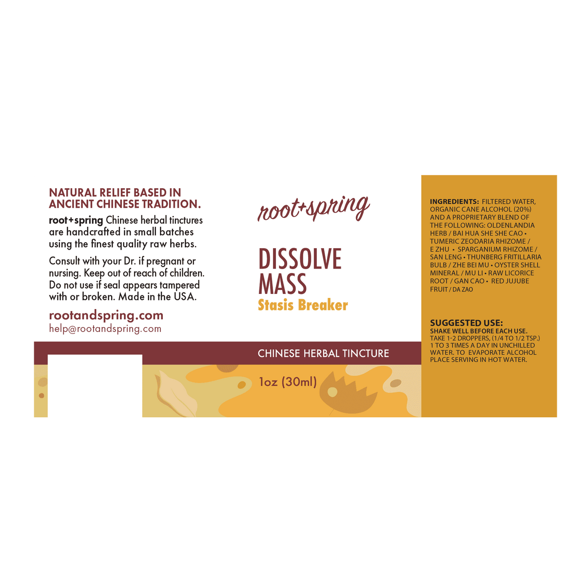 image of the label of Dissolve Mass Statis Breaker