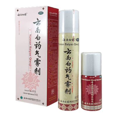 image of Injury Aid | Yunnan Baiyao Qiwuji Aerosol Sprays | shoprootandspringoods.com