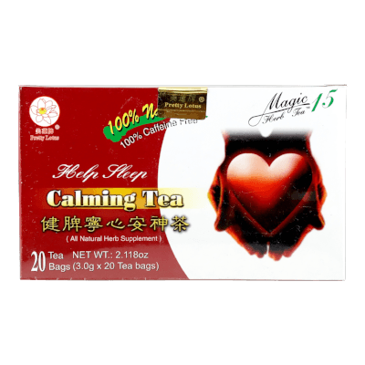 Herbal Teas | Magic 15 Help Sleep Calming Tea | shoprootandspringoods.com