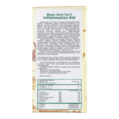 Herbal Teas | Magic 5 Inflammation Aid Tea | shoprootandspringoods.com