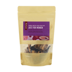 Image of packaging for root+ spring's Chinese herbal soup mix for women.