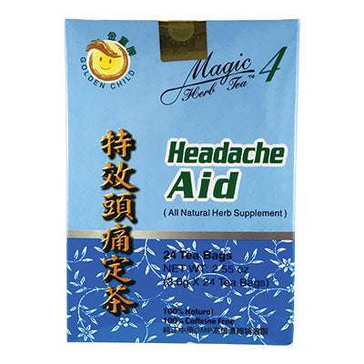Headaches | Magic 4 Headache Aid Herbal Tea | shoprootandspringoods.com