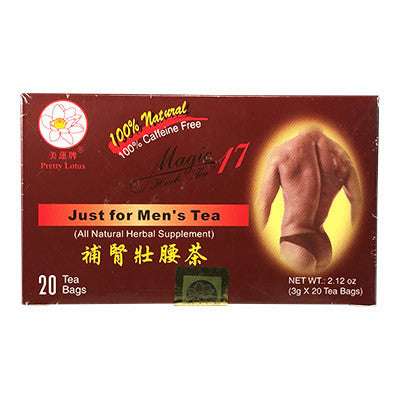 Men's Health | Magic 17 Just For Men's Herbal Tea | shoprootandspringoods.com