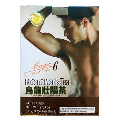 Men's Health | Magic 6 Potent Men's Herbal Tea | shoprootandspringoods.com