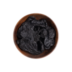 Image for root + springs premium raw herb processed rehmannia or shu di huang out of the bag.