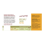 label of Red Sage/Salvia (Dan Shen Tang) | Herbal Tincture