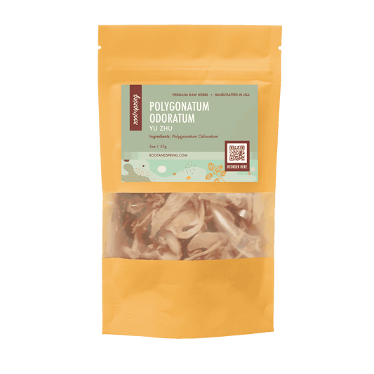 Image of root + spring's premium raw herb polygonatum odoratum or yu zhu
