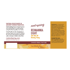 label of Rehmannia Eight (Zhi Bai Di Huang Tang) | Herbal Tincture