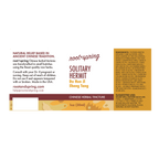 label of Solitary Hermit (Du Huo Ji Huang Tang) | Herbal Tincture
