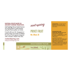 Front label of Root+Spring Privet Fruit Nu Zhen Zi single-ingredient tincture, showing product name, website, ingredients, suggested use, and a 1 oz bottle volume on a white background.